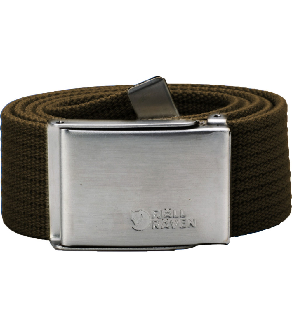 CANVAS BELT. Dark Olive