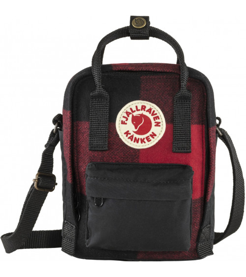 KANKEN RE-WOOL SLING Red-Black