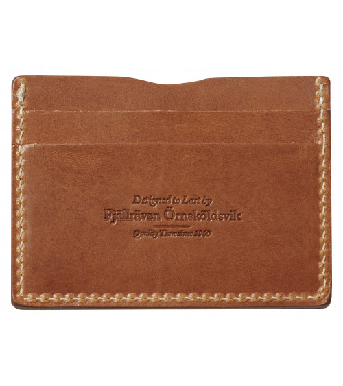 ÖVIK CARD HOLDER  Leather Cognac