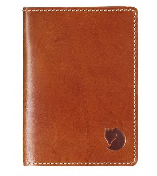 LEATHER PASSEPORT COVER Leather Cognac
