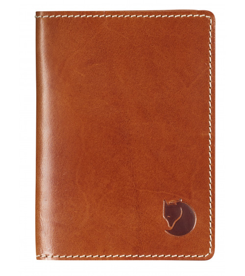 LEATHER PASSEPORT COVER  Leather Cognac