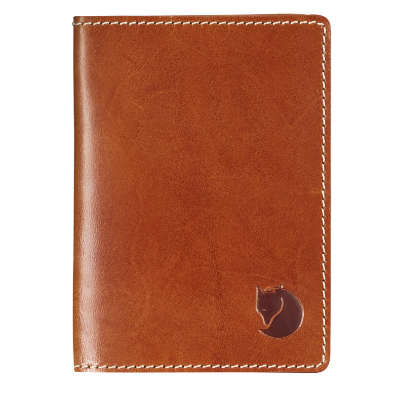 LEATHER PASSEPORT COVER  Leather Cognac