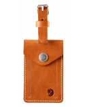 LEATHER LUGGAGE TAG Leather Cognac