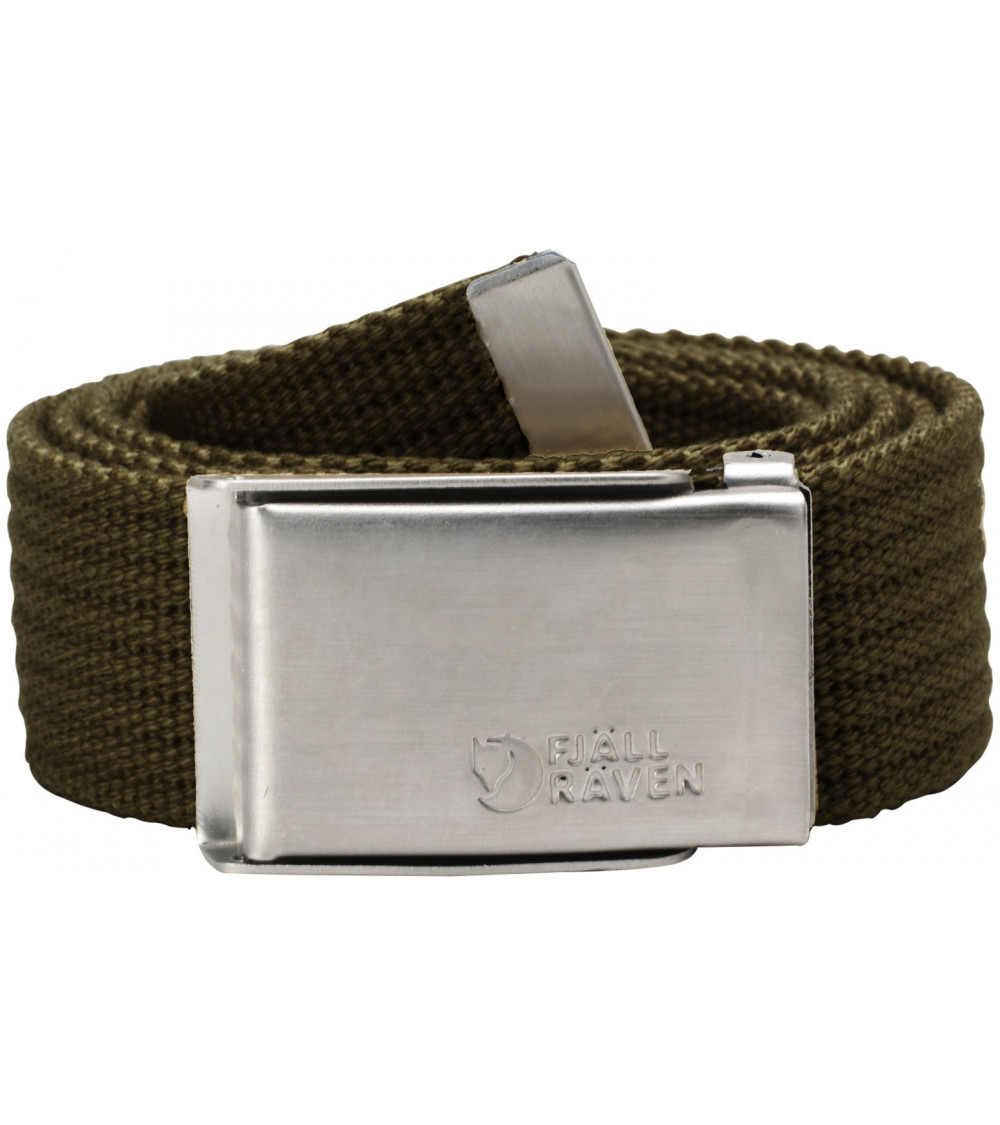 MERANO CANVAS BELT  Dark olive