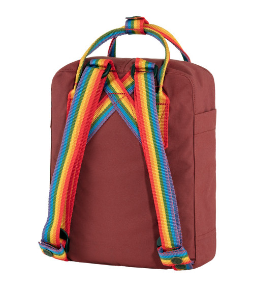 KANKEN RAINBOW MINI Ox Red-Rainbow Pattern